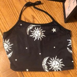 Sun and moon tank SOLD NOT FOR SALE